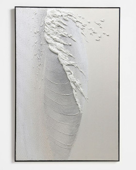 Текстурная картина “Feather”