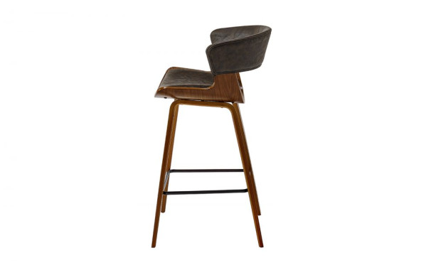 Стул барный JY3080-1109 коричневый PU#Y15-04/орех