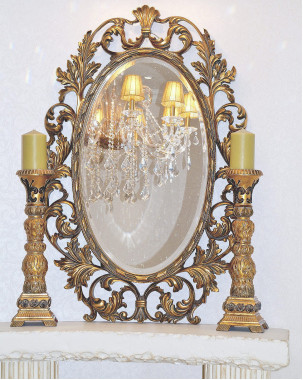 Зеркало Гойя 19C. Gold