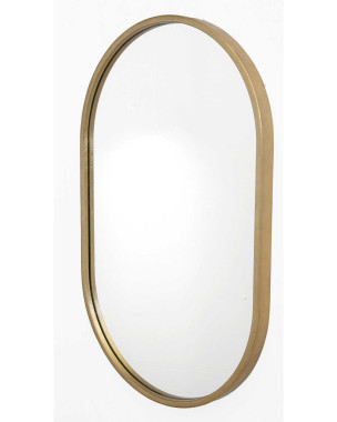 Золотое настенное зеркало “Хоггарт”