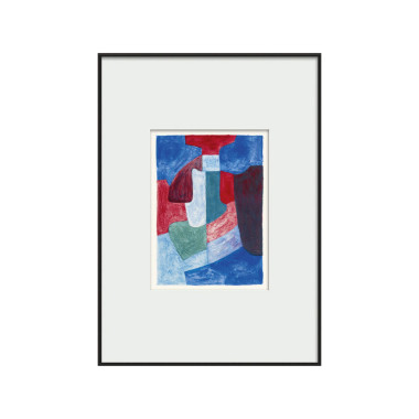 Интерьерное жикле “Bleue, verte et rouge”