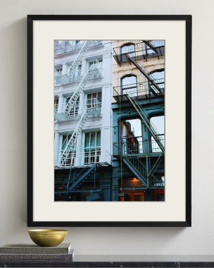 Интерьерный постер “Fire Escapes”