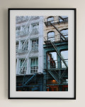 Интерьерный постер “Fire Escapes”