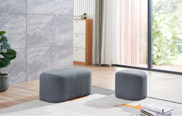 Пуф SOFA 03-4080S серый HE512-11