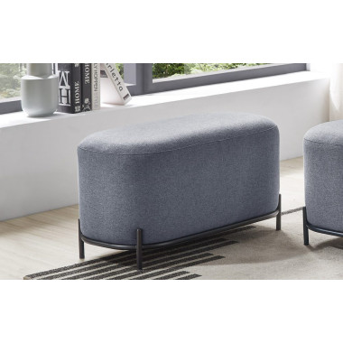 Пуф SOFA 03-4080 серый HE512-11