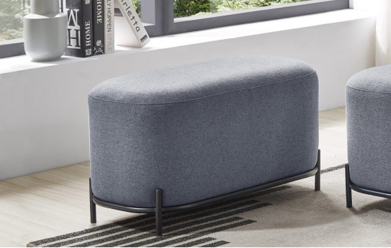 Пуф SOFA 03-4080 серый HE512-11