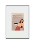 Интерьерный жикле “Leaning woman”