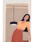 Интерьерный жикле “Leaning woman”