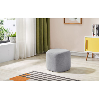 Пуф SOFA 03-4040 светло-серый HE512-10
