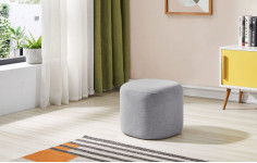Пуф SOFA 03-4040 светло-серый HE512-10