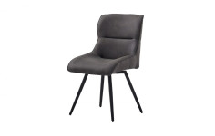 Стул DC-2206 темно серый COWBOY 104#/черный