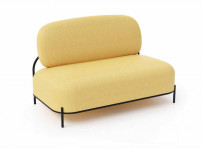 Диван SOFA 06-02 (2-х местный) желтый A652-21
