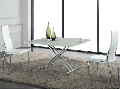 Стол B2166 AG белый лак