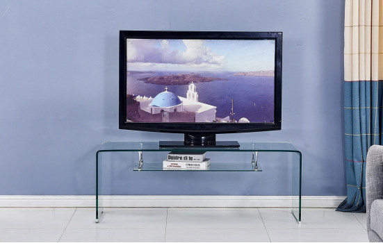 Тумба TV F-008 прозрачный