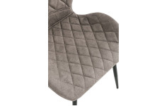 Стул LARA FSC114 серый PU PK6001 5#