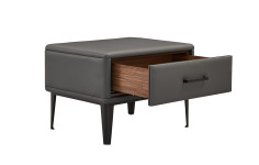Тумба прикроватная GNS190 графит PC019-4099/SA110