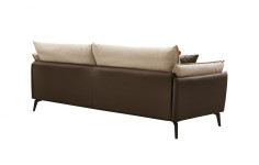 Диван ELEGANTE NAPPA SF015 (3-х местный) бежевый 6615-коричневый