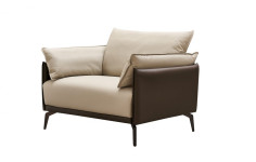 Кресло ELEGANTE NAPPA ELSF015 бежевый 6615-коричневый