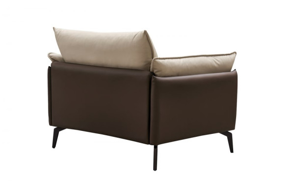 Кресло ELEGANTE NAPPA ELSF015 бежевый 6615-коричневый