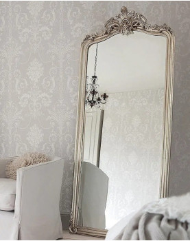 Серебряное зеркало в полный рост “Лоренцо”