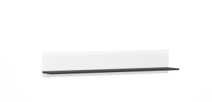 Полка Сидней 16.486 белый, черный