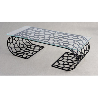 Столик Stone Slim Con Vetro Trasparente арт. P4974