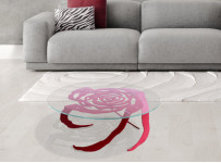 Столик Rosa Sospesa Con Vetro Trasparente арт. P4902