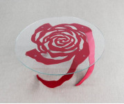 Столик Rosa Sospesa Con Vetro Trasparente арт. P4902