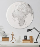 Часы Globe Clock арт. P4810