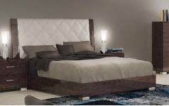 Кровать 160x203 люкс изголовье Beige Vermont Prestige Modern арт. PRBUMLT07M