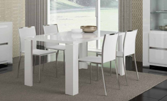 Стол обеденный Elegance White арт. ELDWHTA10