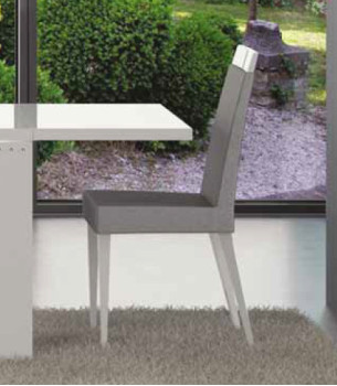 Стул люкс микрофибра серый Elegance Diamond White арт. EDDWHSD04