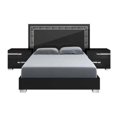 Кровать 198х203 Volare Black арт. VOBBLLT02