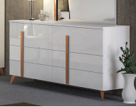 Комод 6 ящиков Vega White арт. VEBWHCM01