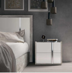 Тумба прикроватная Treviso Grey арт. ERTRBWHCD01