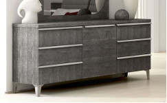 Комод двойной Elite Grey арт. ELBGRCM01