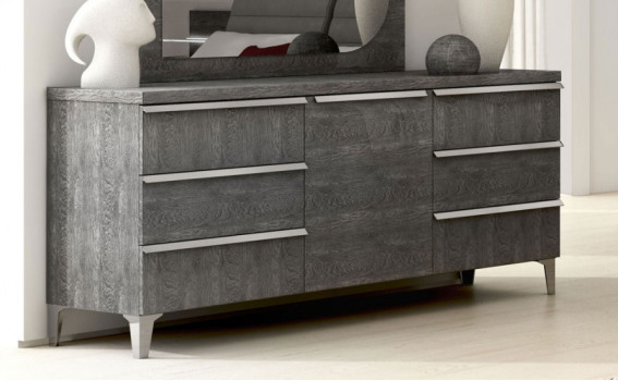 Комод двойной Elite Grey арт. ELBGRCM01