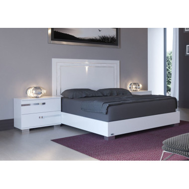 Кровать 198х203 Volare White арт. VOBWHLT02