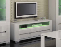 Тумба TV Elegance White арт. ELDWHPT01S