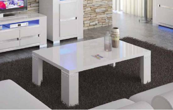 Столик журнальный Elegance Diamond White арт. EDDWHCT01