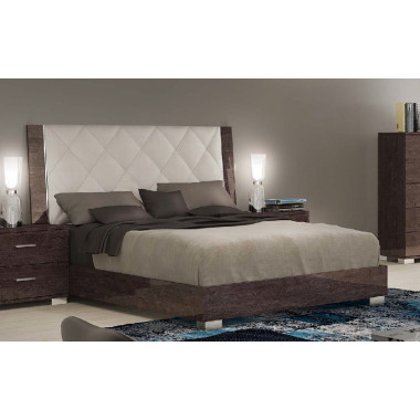 Кровать 180x203 люкс изголовье Beige Vermont Prestige Modern арт. PRBUMLT03M