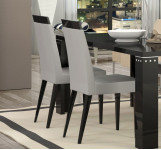 Стул люкс микрофибра серый Armonia Diamond арт. ADDBLSD04