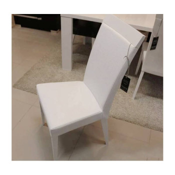 Стул люкс кроко белый Elegance White арт. ELDWHSD11