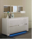 Набор 3 зеркала Elegance Diamond White арт. EDDWHSP01
