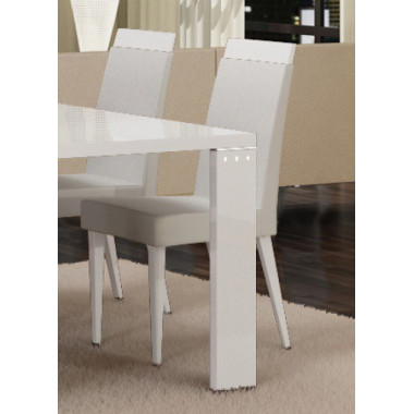 Стул люкс кроко белый Elegance White арт. ELDWHSD11