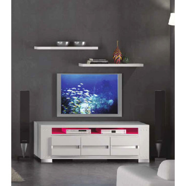 Полка настенная Elegance Diamond White арт. EDDWHMM01
