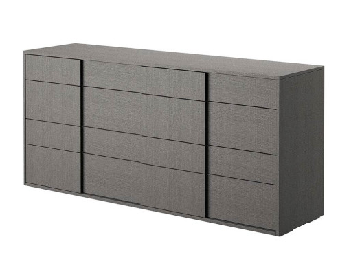 Комод двойной 8 ящиков Futura Grey арт. FUBGRCM01