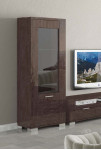 Витрина одна дверь с подсветкой Prestige Modern арт. PRDUMV101М