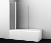 Leine 35P02-110WHITE Fixed Стеклянная шторка на ванну