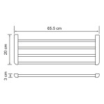 Kammel K-8311 Полка для полотенец